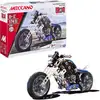 Image de Coffret de construction Meccano APM20103 5-en-1 Moto 174 pièces Rouge/Bleu/Noir - Neuf