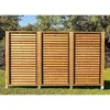 Image de Habrita - Panneau Clôture 1x2m Avec Cadre Tvt1020