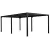 Image de Habrita - Pergola Bioclimatique Foresta Per 3660 Bi Aluminium Xxl 21,52m2 Coloris Gris Anthracite Lames Orientables