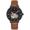 Image de Pierre Lannier Montre automatique Trio Noir - Brun