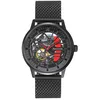 Image de Pierre Lannier - Montre Automatique Paddock - Automatic Mouvement de Montre - Epaisseur du boîtier: 12.3 mm - Largeur du boîtier: 43 mm - Acier Inoxydable - Noir - 5 ATM en occasion ou reconditionné