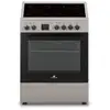 Image de Cuisinière vitrocéramique CONTINENTAL EDISON CECV60FCS 4 foyers multifonction argent - Neuf