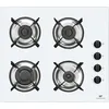 Image de Plaque de cuisson encastrable CONTINENTAL EDISON CECTG4VW1, Gaz, 4 brûleurs, Blanc