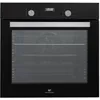 Image de Four à catalyse intégré - chaleur pulsée - CONTINENTAL EDISON - F80CBIX - noir et inox - L59,5 x H59,6 x P 54,68 cm