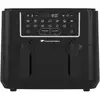 Image de Friteuse a Air Sans huile CONTINENTAL EDISON - RFRSH24002CB - 9 L - Double bacs - 2400W - Noir - Neuf
