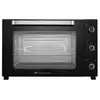 Image de Minifour électrique -Chaleur tournante- CONTINENTAL EDISON - CEMF80B - Noir - L68 x H42,8 x P 48 cm - Neuf