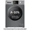 Image de Lave-linge hublot - CONTINENTAL EDISON - CELL10140S3 - 10kg - Moteur induction - 60 cm - 1400 trs/min - Silver - Neuf