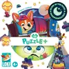Image de Puzzle IELLO Loki et le Monstre sous le Lit 35 pièces phosphorescent multicolore poster inclus - Neuf