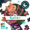 Image de Puzzle IELLO Loki explore la Cabane 70 pièces phosphorescent Violet - Neuf