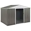 Image de Abri de jardin métal "Dallas" - 2.71 m² - Taupe