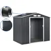 Image de Abri de jardin métal - "Vegas" - 4.07 m² avec panneaux solaires