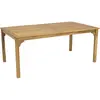 Image de Table de jardin extensible en bois 180/240 cm "Valladolid"   6 à 10 places - Marron