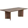 Image de Table basse en bois "Sabin" - 60 x 119 x 40 cm - Noyer