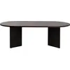 Image de Table basse en bois "Sable" - 60 x 119 x 40 cm - Bois Noir