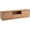 Image de Meuble TV en bois "Vanguard" - 160 x 29 x 42 cm - Pin atlantique