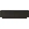 Image de Meuble TV en bois "FN1" - 140 x 35 x 38 cm - Noir
