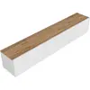 Image de Meuble TV en bois "West" - 150 x 32 x 30 cm - Pin blanc de l'Atlantique