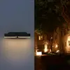 Image de Applique Murale Double Noire LED 12W IP54 Orientable Ovale - Blanc Neutre 4000K - 5500K