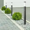 Image de Borne Extérieur Anthracite avec Détecteur 110cm IP44 pour Ampoule E27