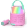 Image de MOB Enceinte Karaoké Kit Micro LED Rose