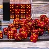 Image de HDSP22 Dé 6 faces- Lot de 36 dés- 12mm- Rouge - HD Dice Dés - TI-EFD0027