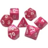 Image de Lot de 7 Dés multiformat en boîte   Rose Rouge nacré - Epic Forge Dés - EFD0033