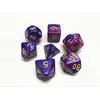 Image de HDB-01 Lot de 7 dés en boîte   Fusion Bleu et violet - HD Dice Dés - TI-EFD0043