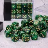 Image de HDSP24 Dé 6 faces- Lot de 36 dés- 12mm- Vert - HD Dice Dés - TI-EFD0066