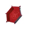 Image de Piste de dés - Poudlard Rouge 19 x 19 cm - Cuir et velours - Epic Forge Dés - TI-EFHP01