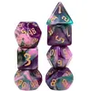 Image de Lot de 7 dés en boîte   Elfes de la nuit - HD Dice Dés - TI-EFD0116