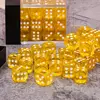 Image de Dé 6 faces- Lot de 36 dés- 12mm- Jaune - HD Dice Dés - TI-EFD0122