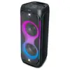 Image de Enceinte portable party Muse M1957DJ Bluetooth Éclairage LED RGB/pourpre et bleu Noir - Neuf
