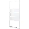 Image de Ondee - Zen - Porte De Douche Missi - Pivotante - Finition Blanc - 80x185cm