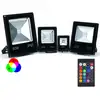 Image de Sysled   Projecteur Led Rgb Extra Plat 20w   Certifié Ip65 Pour Intérieur Et Extérieur   Télécommande Incluse   Économie D'Énergie Jusqu'à 85%