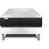 Image de Vitalit - Ensemble Matelas Sommier Vitalmemo One 90 X 190 - Couleur: Blanc