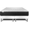 Image de Vitalit - Ensemble Matelas Sommier Vitalmemo One 2x80 X 200 - Couleur: Blanc