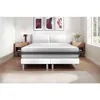 Image de Vitalit - Ensemble Matelas Sommier Vitalmemo Back 2x80 X 200 - Couleur: Blanc