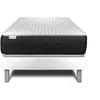 Image de Vitalit - Ensemble Matelas Sommier Vitalspring 90 X 200 - Couleur: Blanc
