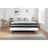 Image de Vitalit - Ensemble Matelas Sommier Vitalspring Zen 140 X 190 - Couleur: Blanc