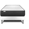 Image de Vitalit - Ensemble Matelas Sommier Vitalpower 90 X 200 - Couleur: Blanc