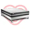Image de Vitalit - Ensemble Matelas Sommier Vital Power Zen 160 X 200 - Couleur: Blanc