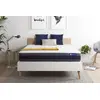 Image de Matelas Actilatex morpho 160x200cm, latex et mousse à mémoire de forme, degré de fermeté 2, hauteur :24 cm, 5 zones de confort