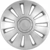 Image de Boîte De 4 Enjoliveurs Silverstone Silver Abs 14'' Polaire Ra14-asyb - Ce Produit De Marque Polaire Est Neuf.