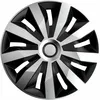 Image de Boîte De 4 Enjoliveurs Penta Silvernoir Abs 15'' Polaire Ra15-rpea - Ce Produit De Marque Polaire Est Neuf.