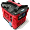 Image de Générateur inverter ZEUS 1200 W, onde sinusoïdale pure, 230 V 50 Hz, moteur 4 temps 53 ccm, fonctionnement silencieux, AVR (régulation automatique de la tension), protection contre les surcharges et alarme de manque d'huile