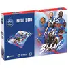 Image de Puzzle MEGABLEU FFF 1000 pièces Football France 70 x 50 cm Bleu - Neuf