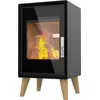 Image de Poêle à bois JACCO SUR PIED 4.8KW en acier - étanche - eco design
