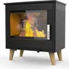 Image de Poêle à bois étanche 7.3kw noir - Supra - FR9016170B - markus