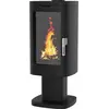 Image de Poêle à bois fonte 11.5kw noir - Supra - FR9016190B - maonie sur pied