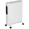 Image de Radiateur bain d'huile Supra ORIA 2500W 3 niveaux de chauffe Minuterie 24 h Contrôle numérique 5-35 °C Blanc - Neuf